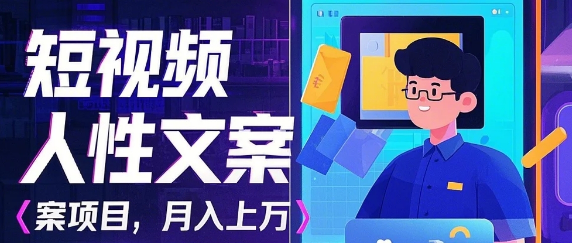 利用AI自动制作短视频人性文案项目：揭秘月入上万的精准流量变现秘籍-宇文网创