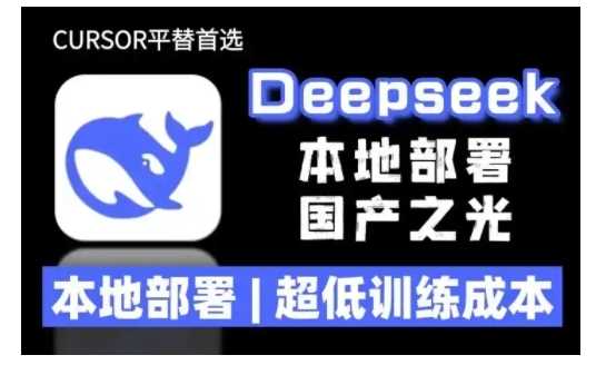 2025年deepseek R1 大型模型本地安装部署(文件+教程)本地部署，超低训练成本-宇文网创