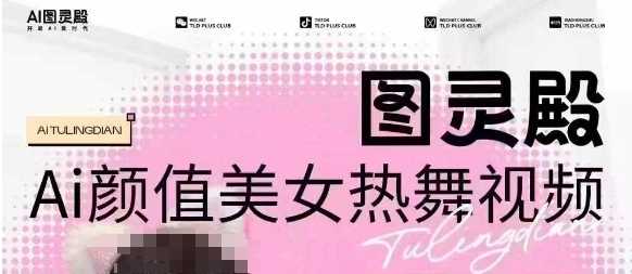 全网首发，原价988图灵殿AI颜值美女热舞视频，云端生图，轻松过原创-宇文网创