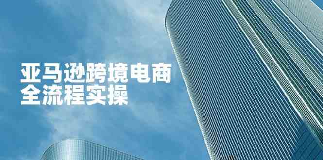 亚马逊跨境电商全流程实操，教你从零开始，掌握店铺运营与广告技巧-宇文网创