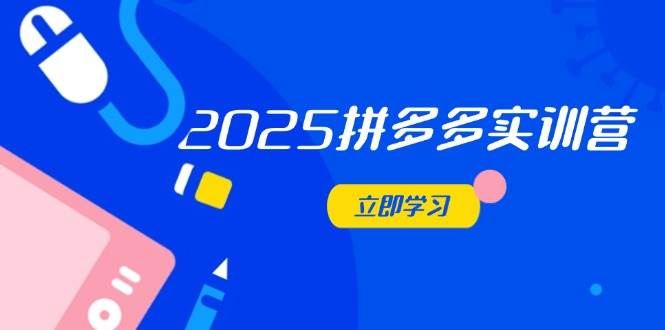 2025拼多多实训营：深度剖析运营关键，助力电商人快速提升-宇文网创