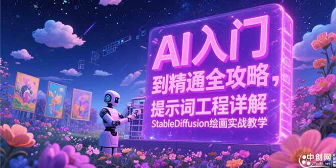 AI入门到精通全攻略，提示词工程详解，StableDiffusion绘画实战教学-宇文网创