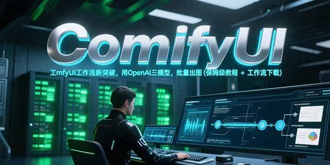 ComfyUI工作流新突破，用OpenAI三模型，批量出图(保姆级教程+工作流下载)-宇文网创