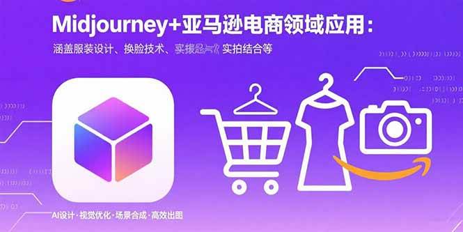 Midjourney+电商领域商业应用：涵盖服装设计、换脸技术、实拍结合等-宇文网创