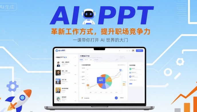 AI+PPT：革新工作方式，提升职场竞争力，一课带你打开 AI 世界的大门-宇文网创