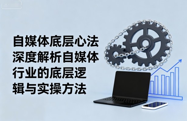 自媒体底层心法，深度解析自媒体行业的底层逻辑与实操方法-宇文网创