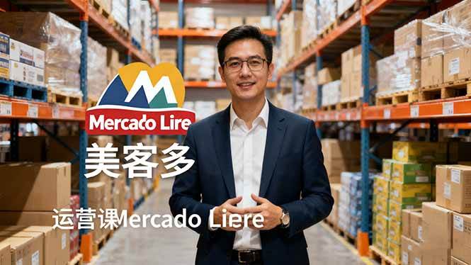 2025美客多Mercado Libre运营课：账号注册/产品上传/促销活动/自发货模式-宇文网创