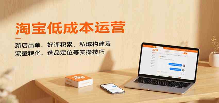 淘宝低成本运营，新店出单、好评积累、私域构建及流量转化、选品定位等（更新10月）-宇文网创