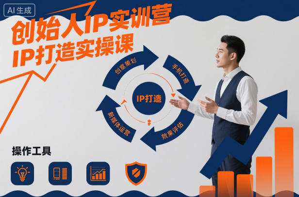 创始人IP实训营，IP打造实操课-宇文网创