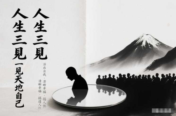 人生三见一见天地见众生见自己，活出自我拥有清晰幸福人生，搞透人性-宇文网创