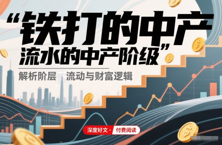 付费文章：铁打的中产，流水的中产阶级-宇文网创