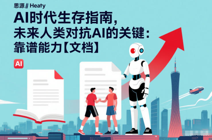 AI时代生存指南，未来人类对抗AI的关键：靠谱能力【文档】-宇文网创