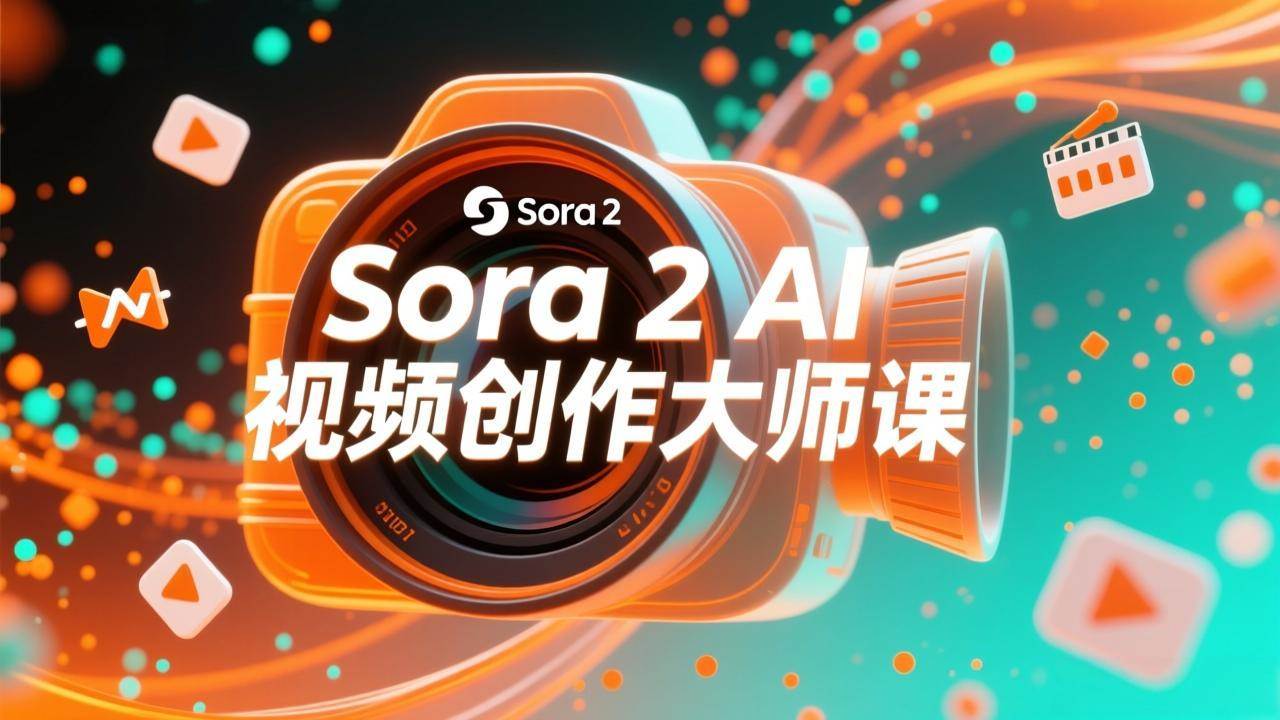 如何利用Sora 2创建流行AI人工智能视频大师班教程：掌握创作全流程，产出百万播放内容-宇文网创