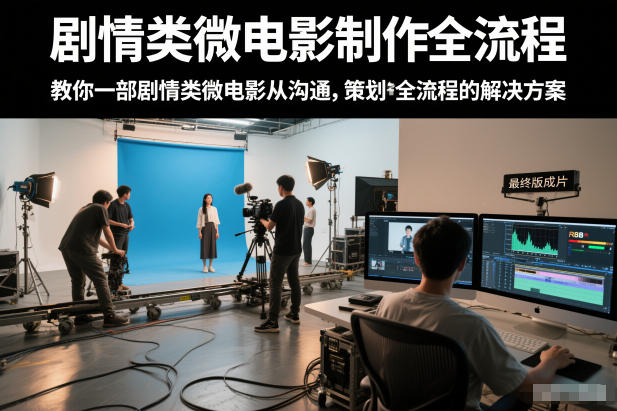 剧情类微电影制作全流程，教你一部剧情类微电影从沟通，策划到拍摄制作全流程的解决方案-宇文网创